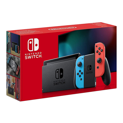 Nintendo Switch V2 Neon Red Blue