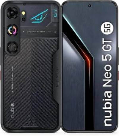 ZTE nubia Neo5 GT 5G 12GB RAM 256GB Black + Gaming Cover
