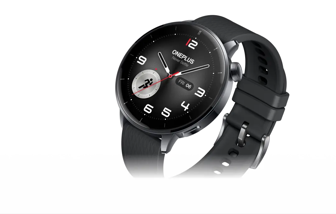 OnePlus Watch 3 43mm Black Steel