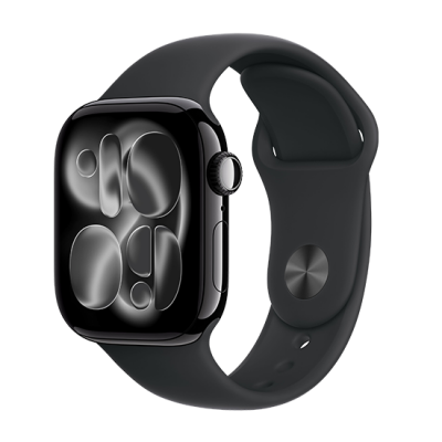 Apple Watch Series 11 (2025) LTE 42mm Aluminium Case with Sport Band S/M-Jet Black